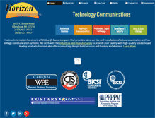 Tablet Screenshot of horizonis.com